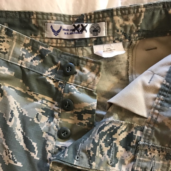 Green Air Force Camo Pants - Picture 4 of 6